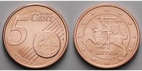 Litauen 5 Cent Kursmünze, 5 Cent, Ab sofort lieferbar!!!