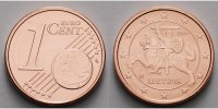 Litauen 1 Cent Kursmünze, 1 Cent, <b>Ab sofort lieferbar!!!</b>