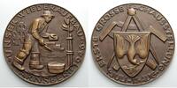 Arnsberg 163,15g.,<br>98 mm Ø Maurerhandwerks, 1946 erste große Fachausstellung 1. Juli-11.August,im orig.Etui