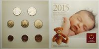 Österreich 3,88 Kursmünzensatz / <b>Babysatz</b>