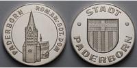 Paderborn 29,38g<br> fein, <br>40mm Ø Medaille auf die Stadt Paderborn o.Jz.(ab 1975),