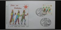 Deutschland 0,58 Cent plus 27 Cent Weihnachten "2013" Ersttagsbrief (FDC) ,selbstklebend,Stempel "Be