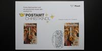 Österreich 0,62 Cent Weihnachten "2014" Ersttagskarte,24.12.2014, Stempel "Christkindl