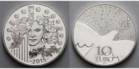 Frankreich 10 Euro Frieden in Europa - Europaprogramm - inkl. Etui & Zertifikat & Schuber