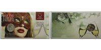 Österreich 5 Euro Die Fledermaus - Auf die Lebensfreude - Neujahrsmünze 2015 - PROSIT 2015 Picture