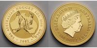 Australien 100 Dollar 1 oz 31,10g fein 32mm Ø 100 Dollar, Känguruh, Nugget 999.9 Gold,