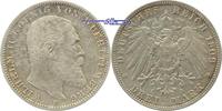 Württemberg 3 Mark Kursmünze, Wilhelm II,