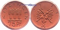 Kitzingen, Steinzeug, Böttger, Porzellan 75 Pf