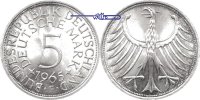 Bundesrepublik Deutschland 5 Mark Kursmünze, Silber