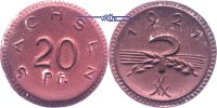 Sachsen, Steinzeug, 20 PF. Böttger, Porzellan