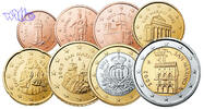 San Marino 1 Cent -2 Euro, 3,88 Kursmünzen, kompl. Satz 2013 *
