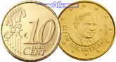 Vatikan 10 Cent Kursmünze, 10 Cent
