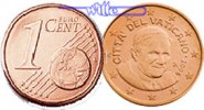 Vatikan 1 Cent Kursmünze, 1 Cent