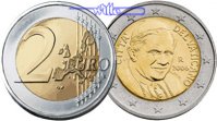 Vatikan 2 Euro 2006 stgl Kursmünze, 2 Euro