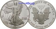 USA 1 $ Silber Eagle, inkl. Etui & Zertifikat <b>ohne Deckel vom Schuber </b>
