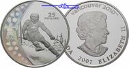 Vancouver, Kanada 25 Dollar Oly Winter Vancouver 2010 Skiabfahrt - Hologramm