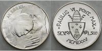 Vatikan 500 Lire Heiliges Jahr 1975