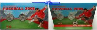 Österreich 5 Euro <br>+ 5 Euro Fussball Europameisterschaft 2008 in Österreich - Schweiz