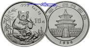 China 10 Yuan Panda Bären, 1 oz, Silber, <b>kleine Jahreszahl</b>