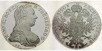 Österreich Maria Theresien Thaler -offizielle Neuprägung - Archivbild -