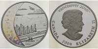 Vancouver, Kanada 25 Dollar Oly Winter Vancouver 2010 Austragungsstätten - Hologramm
