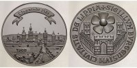 Lippstadt 29,8g<br> fein,<br> 40mm Ø Medaille in Silber - Lippstadt im Jahre 1588