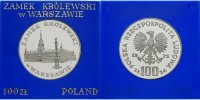 Polen 100 Zlotych Wiederaufbau des Warschauer Königschlosses (Silber)