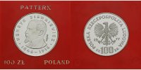 Polen 100 Zlotych Henryk Sienkiewicz (1846-1916, (Silber)-PROBE- Picture