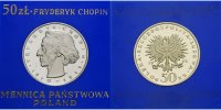 Polen 50 Zlotych Fryderyk Chopin (1810-1849) (Silber)