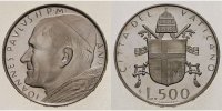 Vatikan 500 Lire Johannes Paul II. 1978-2005, 1.-2. Pontifikatsjahr