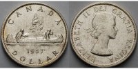 Kanada 1 $ Eliz.II/Kanu