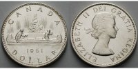 Kanada 1 $ Eliz.II/Kanu, Archivbild