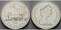 Kanada 1 $ Canad.Eisenbahn
