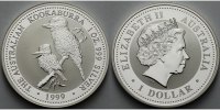 Australien 1 $ Kookaburra