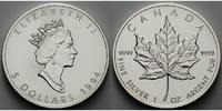 Kanada 5 $ Maple Leaf, <b>Sonderangebot, solange der Vorrat reicht</b>