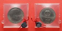 Deutschland, DDR 20 Mark Zum 125.Geburtstag von Clara Zetkin,<b>numeriert(Nr.45)und Plombe geöffnet </b>