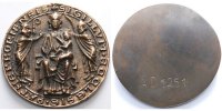 Paderborn aus Guss,<br>153,63 g,<br>64mm Ø Paderborn Anno Domini 1251, altes Siegel