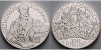 Österreich 100 Schilling Erzherzog Johann 1848 inkl. Etui & Zertifikat & Schuber <b>-Archivbild-</b>