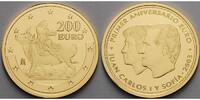 Spanien 200 Euro13,49gfein30 mm Ø 1.Geburtstag des Euro, Göttin & Stier, nur in Kapsel, mit MDM-Zertifikat