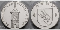 Schweiz ca.30g<br>40mm Ø Medaille Zeitglockenturm Bern