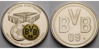 Deutschland Medaille BVB Borussia Dortmund Deutscher Meister 2002 inkl. Kapsel & Zertifikat