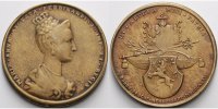 Böhmen 37,95g roh, 45mm Ø, Medaille in Bronze, zur Krönung Maria Anna Augusta und Kaiser Ferdinand 1836