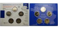 Deutschland 2 Euro<br> 5x Ludwigskirche im Saarland, <br><b> kompl. Satz</b><br>(5 Prägestätten)