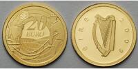 Irland 20 Euro 1,g fein 13,92 mm Ø Erste Banknote von Irland (Ploughman Banknote) / Europaprogramm