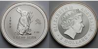Australien 2 $,<b>2 oz.</b> Jahr des Hasen / Chines.Tierkreiszeichen - 2 Unzen