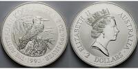 Australien 2 $,<b>2 oz.</b> Kookaburra ,<b>der 2.Jahrgang von den 2 oz.-</b>