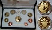 Vatikan 53,88€ Original Kursmünzensatz 2014 PP mit 50€ Goldmünze Auflage nur 2000 Exemplare !