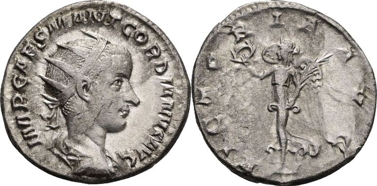 Rom Gordianus Iii Pius Antoninian Vf Ef Ma Shops