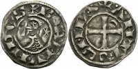 Kreuzfahrer Denier NM Bohemund III Kreuzfahrer Antiochia Denier 1163-1188 Crusaders CCS 67d #KN002