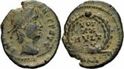 Rom Kaiserreich Follis NM Constans Follis Alexandria 347-348 VOT XX MVLT XXX Lorbeerkranz RIC 34 / 4